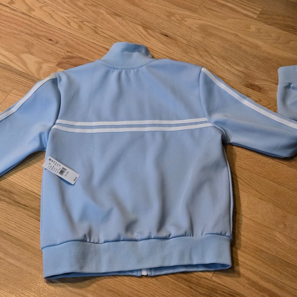 PacSun Stripe Mock Neck Track Jacket - Picture 3 of 5